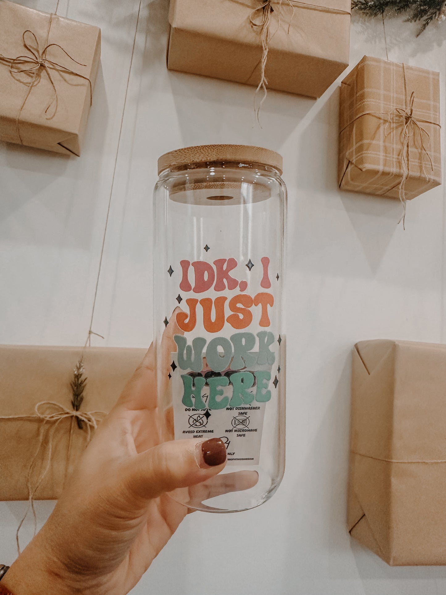 20 oz Glass Tumbler