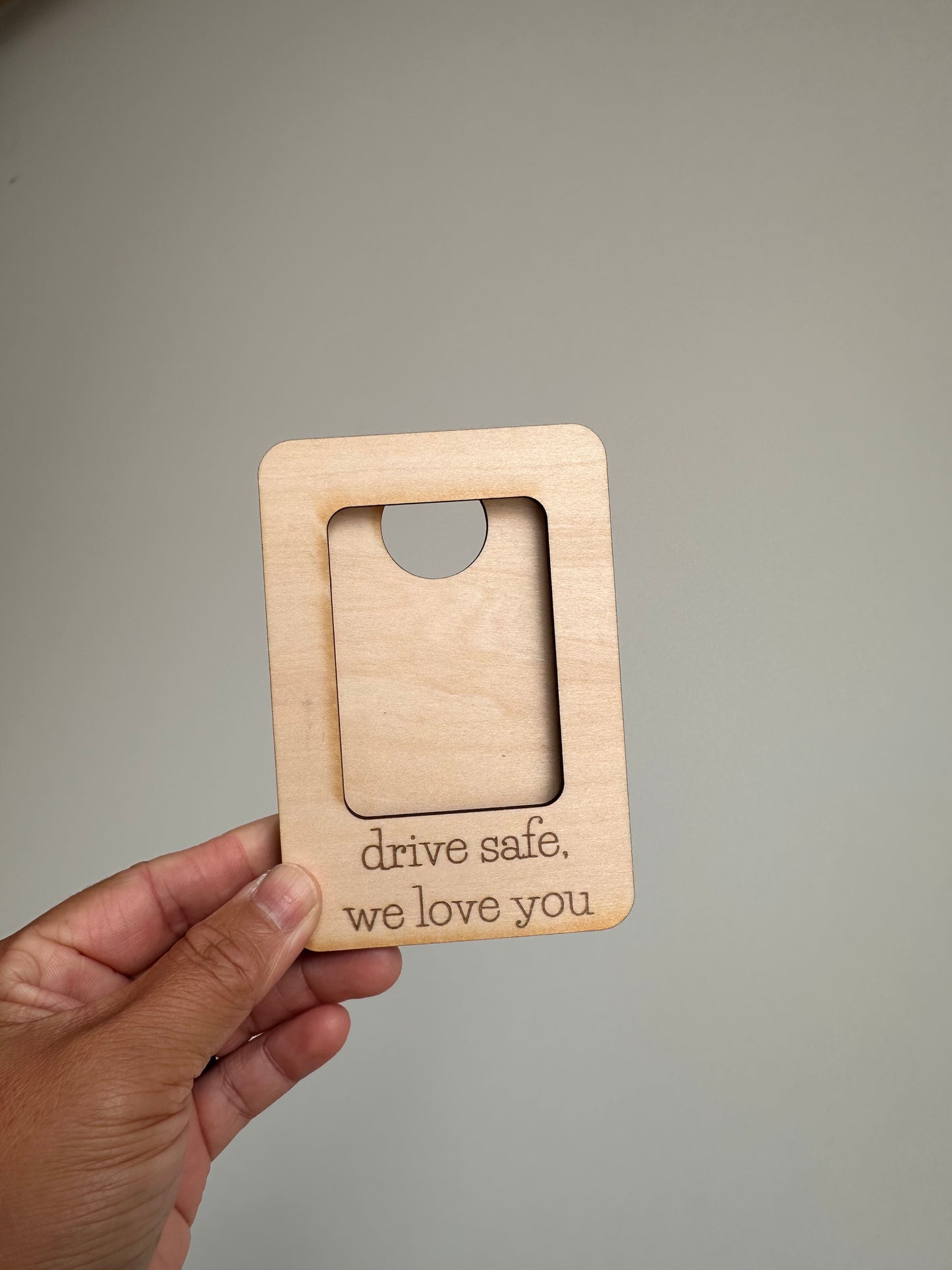 Custom Photo Visor Clip