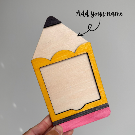 Pencil Sticky Note Holder