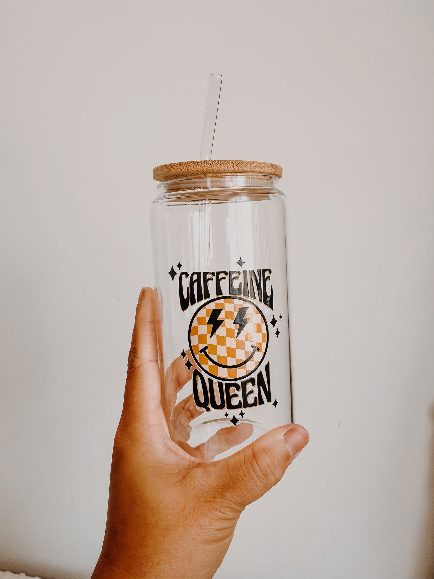 Coffee Lovers - 16 oz Glass Tumbler