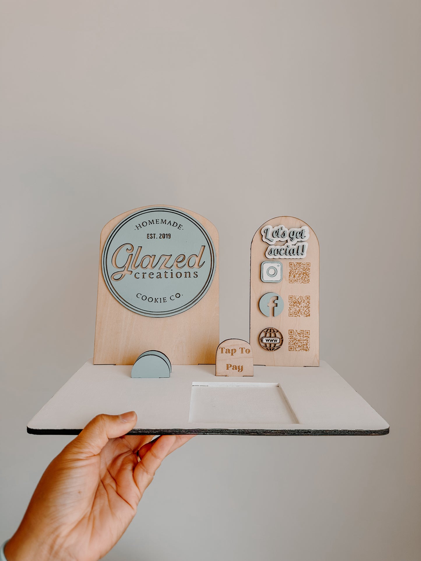 Custom Wood Table Sign