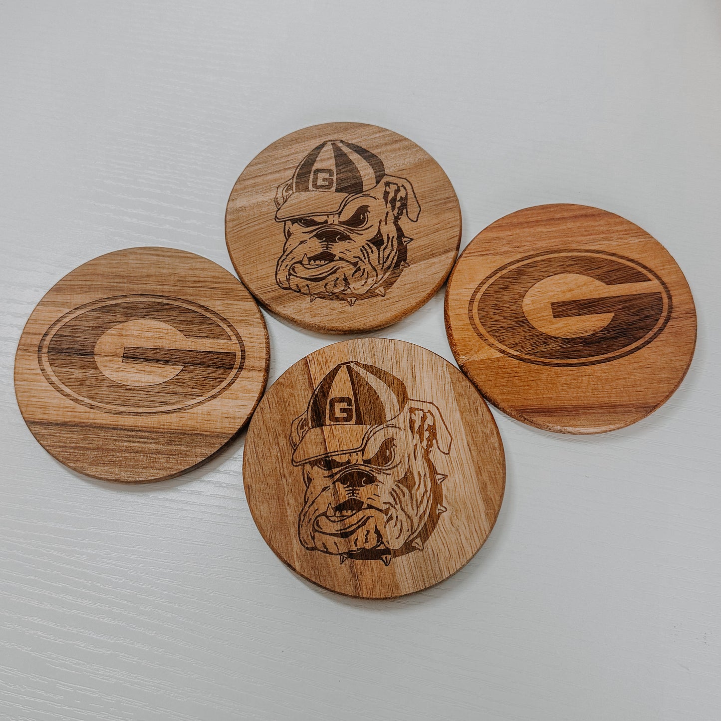 Georgia Bulldog Coasters