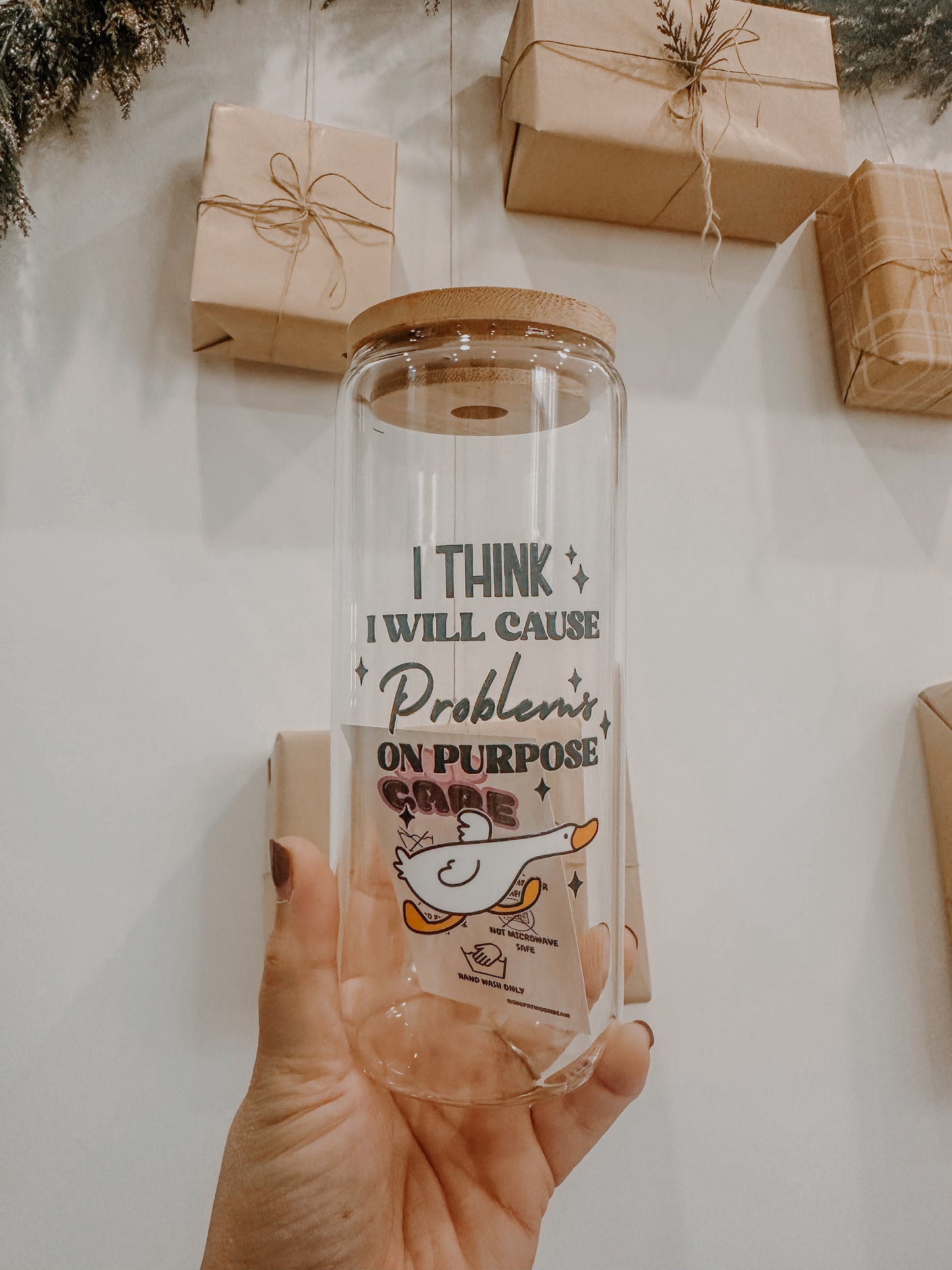 20 oz Glass Tumbler
