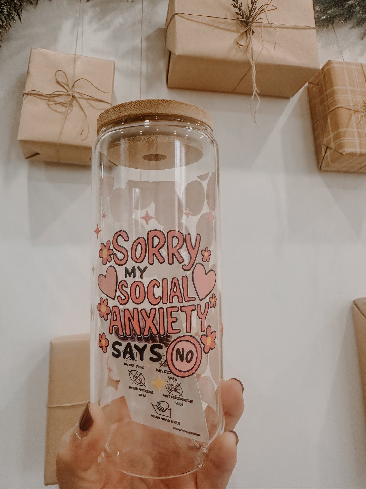 20 oz Glass Tumbler