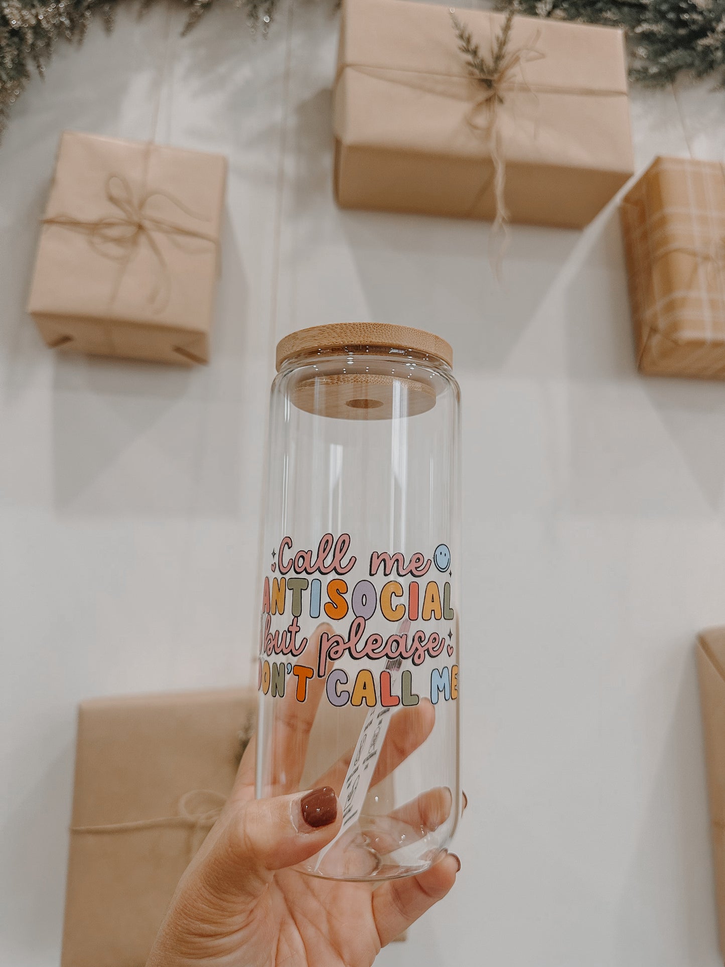 20 oz Glass Tumbler