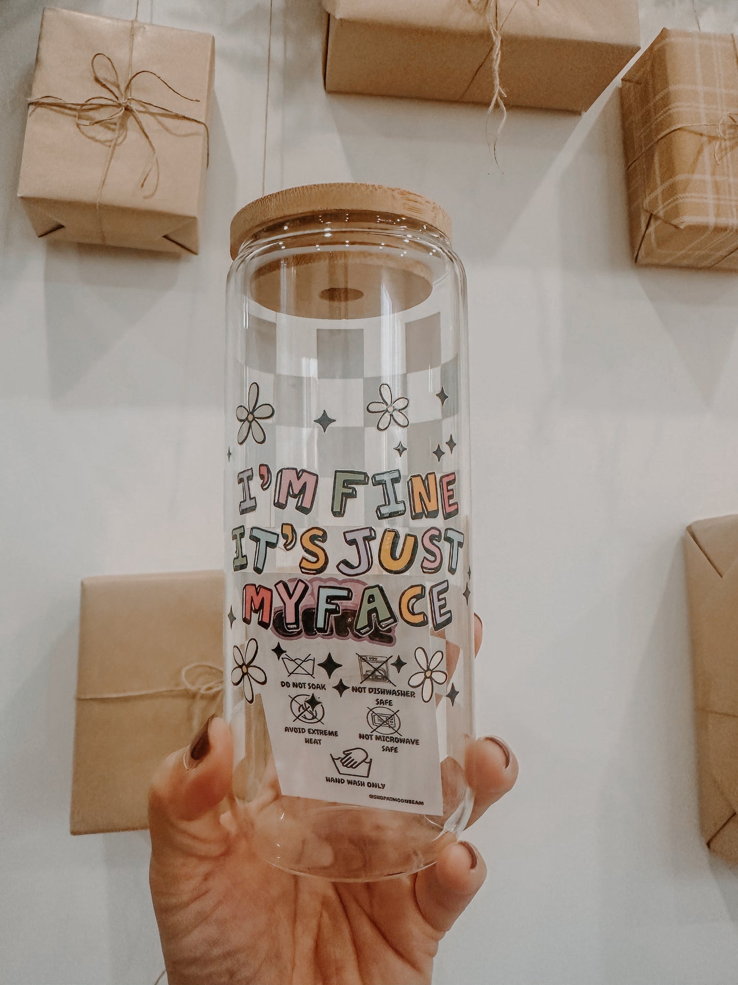 20 oz Glass Tumbler