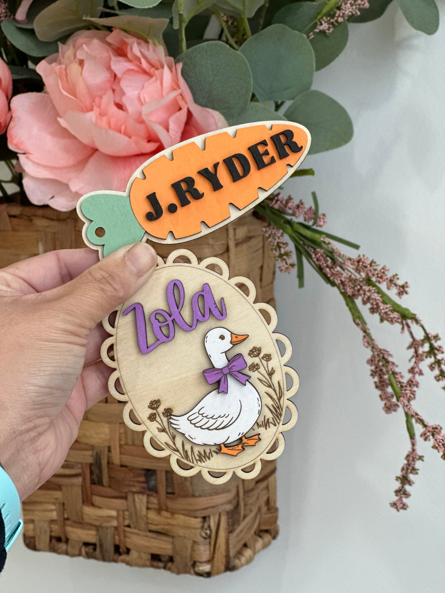 Easter Bag Tag