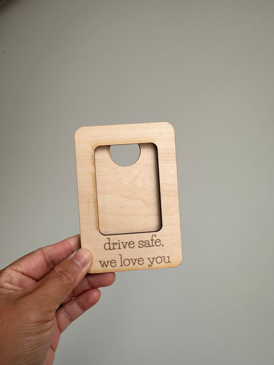 Custom Photo Visor Clip